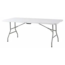 Greemotion Gartentisch 180 x 74 x 74 cm Grau/Weiß