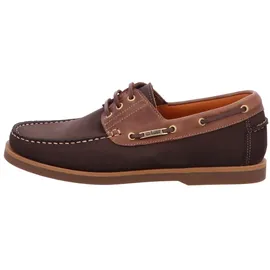 Floris van Bommel Slipper in dunkelbraun | Gr.: 40
