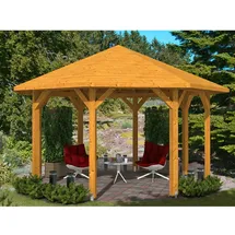 SKANHOLZ Skan Holz Pavillon Nice 2 Leimholz lasiert in Eiche hell