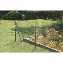 GAH Alberts Schweißgitter 25 m x 153 cm Grau/Stahl