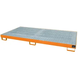 Regalwanne GR 2700 1 lackiert RAL2000 Gelborange Umwelt Lagertechnik