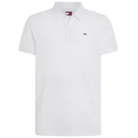 Tommy Hilfiger Slim Placket Poloshirt Herren - weiß-L