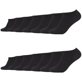 CAMANO Sneakersocken 14er Pack Schwarz 43-46