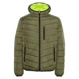 Chiemsee Jacke mit leicht glänzender Optik, Größe S in Braun Dusty Olive