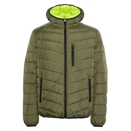 Chiemsee Jacke mit leicht glänzender Optik, Größe S in Braun Dusty Olive