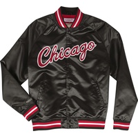 Mitchell & Ness Mitchell & Ness, Windbreaker Satin Chicago Bulls Schwarz,