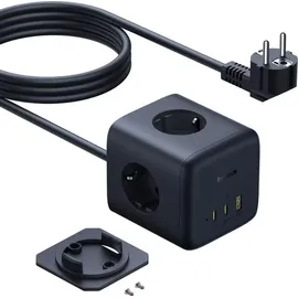Baseus EnerFill FA11 67W Steckdosenleiste Würfel Schwarz