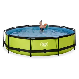 EXIT TOYS Lime Pool 360 x 76 cm inkl. Filterpumpe