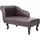 vidaXL Chaiselongue Kunstleder 242404 0 x 0 x 0 cm Braun