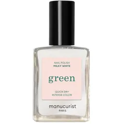 manucurist GREEN Nagellack 15 ml MILKY WHITE