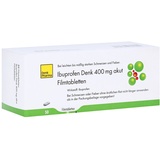 Denk Pharma GmbH & Co KG Ibuprofen Denk 400 mg akut Filmtabletten