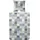 Hahn Haustextilien Biber Bettwäsche Karo Blau 155 x 220 cm + 2 x 80 x 80 cm