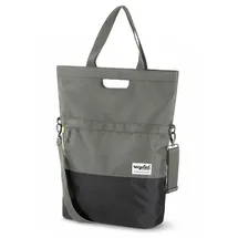 URBAN PROOF Recycled Fahrradtasche 20l grau/grün