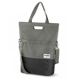 URBAN PROOF Recycled Fahrradtasche 20l grau/grün