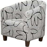 uyeoco Sesselüberwürfe Sesselschoner Sesselbezug Jacquard Clubsessel Elastisch Stretch Sesselhusse für Cafe Stuhl Sessel (Color : #41)