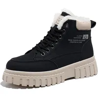 Fulidngzg Winterschuhe Damen Wasserdicht, Rutschfeste Warme Winterstiefel, Winter Shoes Women, Exit Adventskalender, Kleine Geschenke Für Adventskalender - 37 EU
