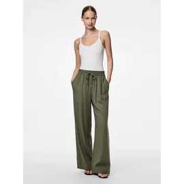 Pieces PCPIA HW WIDE PANTS Schlupfhose Grün L
