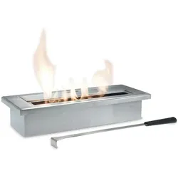 Basis – Bioethanol-Tischkerze aus verchromtem Stahl