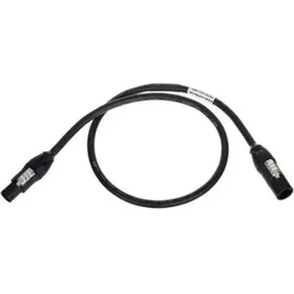 Neutrik 1027564 Strom Anschlusskabel Schwarz 1m