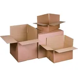 smartboxpro Faltkartons 1-wellig, 25 Stück, Innenmaße: x x