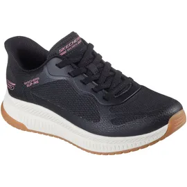 SKECHERS Bobs Squad 4 Damen Schwarz/Weiß 35