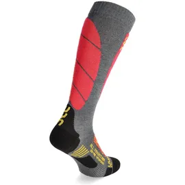 Uyn All Mountain Skisocken Damen medium grey melange/pink 39-40