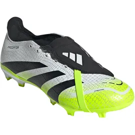 adidas Predator League FG/MG Herren Cloud White/Core Black/Lucid Lemon 46