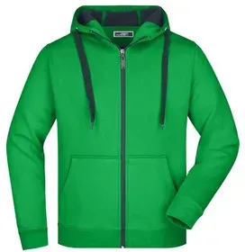 Herren Bonding Jacke JN355, farn-grün/graphit, Größe XL - grün - XL