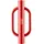 Vevor Zaunpfosten 10,4 cm rot