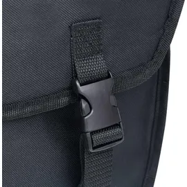 vidaXL Fahrradtasche Gepäckträger 21 l schwarz