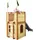 Axi Spielhaus Arthur Braun - Rot mit Grauer Rutsche 110 x 319 x 195 cm