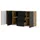 BIM Furniture Auris 180 x 82 x 42 cm Beige / Schwarz