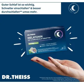Dr. Theiss Naturwaren Melatonin Ein- & Durchschlaf-Tabletten 60 St.