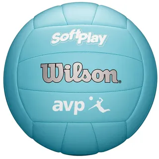 Wilson Volleyball AVP Soft Play, Blau, Größe 5