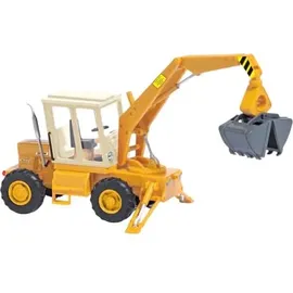 BUSCH 54402 H0 TIH 445 Schlepper, Orange/Beige