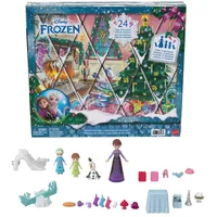 Mattel® Spielzeug-Adventskalender Disney Die Eiskönigin Kleine Puppen Adventskalender bunt