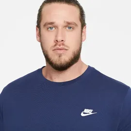 Nike Sportswear Freizeit T-Shirt Herren 410 midnight navy/white L
