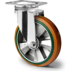 CASCOO Lenkrolle ø 125 mm Serie BAY5 Doppelkugellager E-Serie