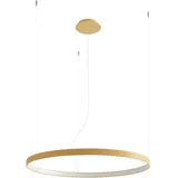 Sollux Lighting Kronleuchter "RIO", gold (golden), H: 150cm, Lampen, Verteiltes Licht, Pendelleuchte