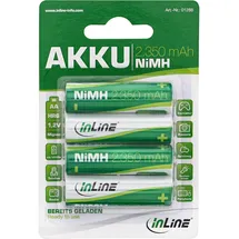 InLine Mignon AA 2350 mAh 4 St.