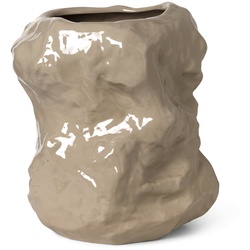 Ferm Living - Tuck Bodenvase, Ø 34 x H 40 cm, cashmere
