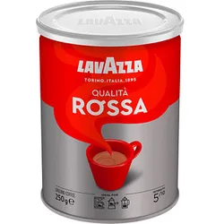 LAVAZZA Qualita Rossa Kaffee, gemahlen Arabica- und Robustabohnen 250,0 g