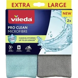 Vileda PRO CLEAN Microfaser Tuch 2er 179230