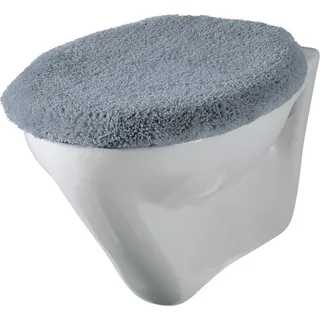 Erwin Müller WC-Deckelbezug WC-Deckelbezug "Korfu", mit Schnürung:, Uni grau