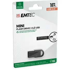 Emtec ECMMD16GD252P3 D250 USB-Stick, Schwarz