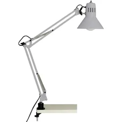 BRILLIANT HOBBY Schreibtischklemmleuchte 70 cm Metall Titan, 10802/11