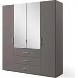 Set One by Musterring Drehtürenschrank Henderson 201 x 223 x 60 cm Grau