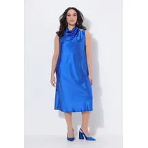 Ulla Popken Cocktailkleid Midikleid Blau 50