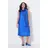 Ulla Popken Cocktailkleid Midikleid Blau 50