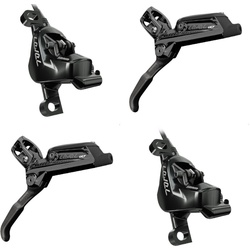 SRAM Scheibenbremse Level Ultimate schwarz eloxiert | Set